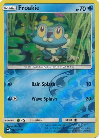 Froakie Reverse Holo