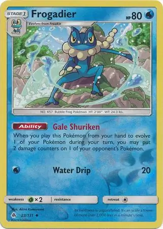 Frogadier Reverse Holo
