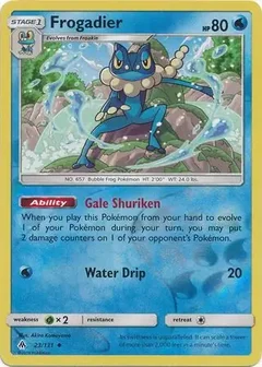 Frogadier Reverse Holo 23