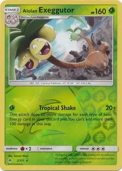 Alolan Exeggutor Reverse Holo 2
