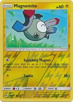 Magnemite Reverse Holo 34