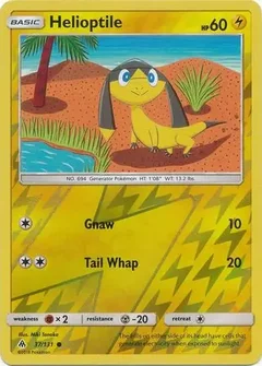 Helioptile Reverse Holo 37