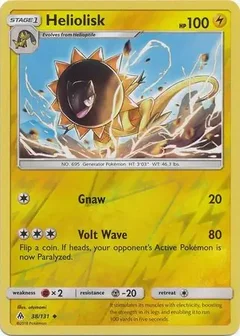 Heliolisk Reverse Holo 38