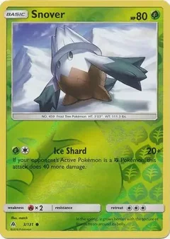Snover Reverse Holo 3