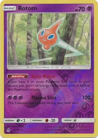 Rotom Reverse Holo
