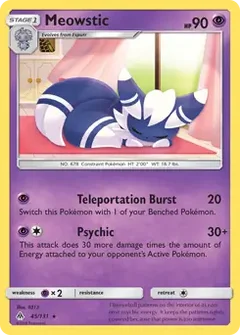 Meowstic 45