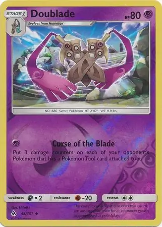 Doublade Reverse Holo