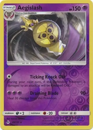 Aegislash Reverse Holo