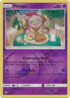 Hoopa Reverse Holo 54