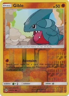 Gible Reverse Holo 60