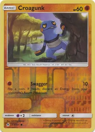 Croagunk Reverse Holo