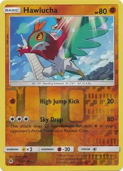 Hawlucha Reverse Holo 70