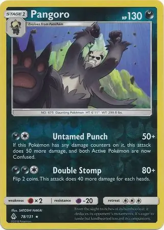 Pangoro Reverse Holo