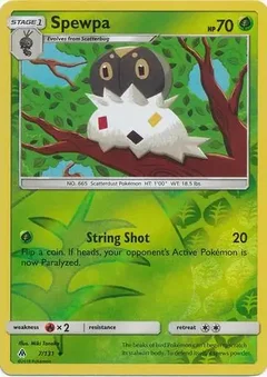 Spewpa Reverse Holo 7