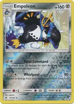 Empoleon Reverse Holo 81