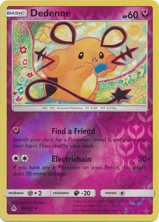 Dedenne Reverse Holo