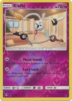 Klefki Reverse Holo 89