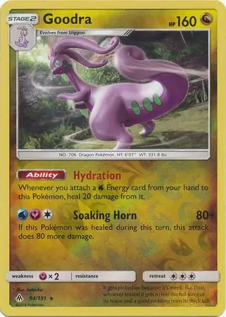 Goodra Reverse Holo