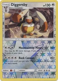 Diggersby Reverse Holo 98