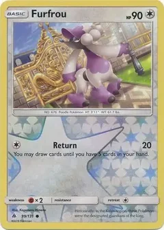 Furfrou Reverse Holo 99
