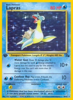 Lapras Holo 10