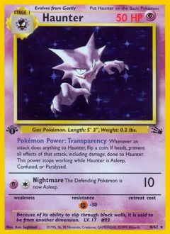 Haunter Holo 6
