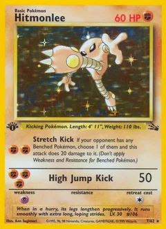 Hitmonlee Holo 7