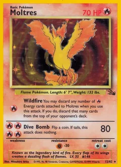 Moltres Holo 12