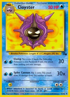 Cloyster 32