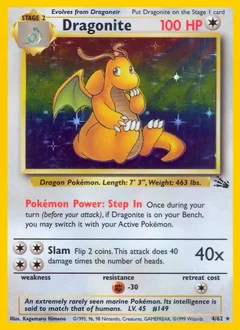 Dragonite Holo 4