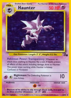 Haunter Holo 6