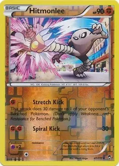 Hitmonlee Reverse Holo 47