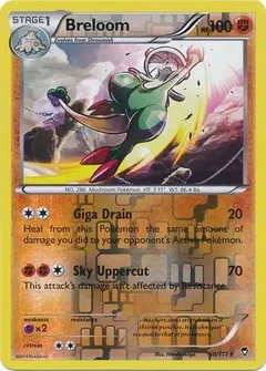 Breloom Reverse Holo 50