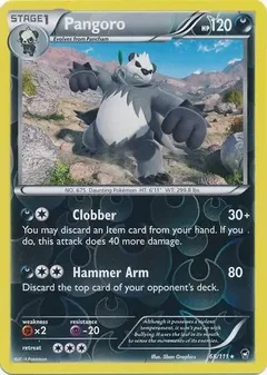 Pangoro Reverse Holo 68