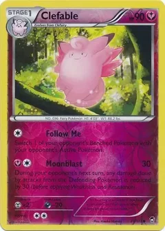 Clefable Reverse Holo 71