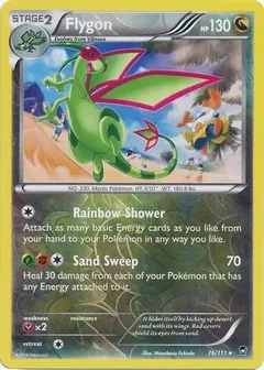Flygon Reverse Holo 76