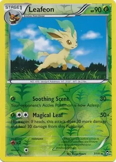 Leafeon Reverse Holo 7