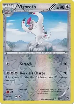 Vigoroth Reverse Holo 82