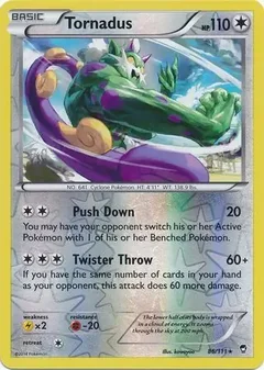 Tornadus Reverse Holo 86