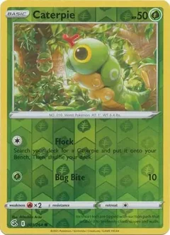 Caterpie Reverse Holo 001