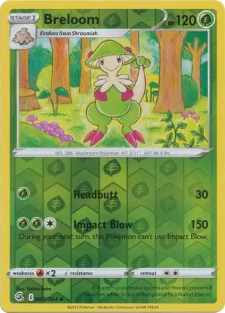 Breloom Reverse Holo