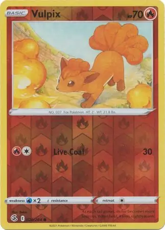 Vulpix Reverse Holo