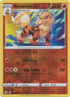 Arcanine Reverse Holo 033