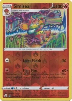 Simisear Reverse Holo 038
