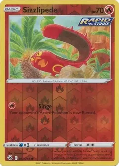 Sizzlipede Reverse Holo 047