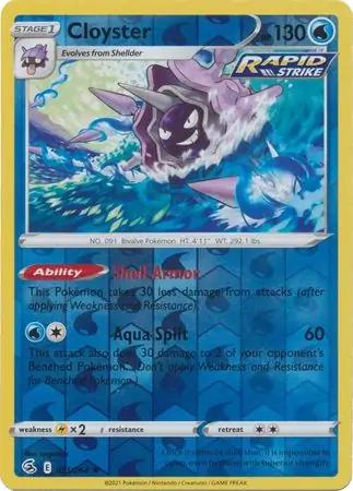 Cloyster Reverse Holo