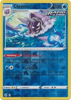 Cloyster Reverse Holo 051