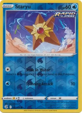 Staryu Reverse Holo