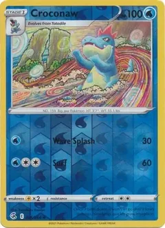 Croconaw Reverse Holo 056