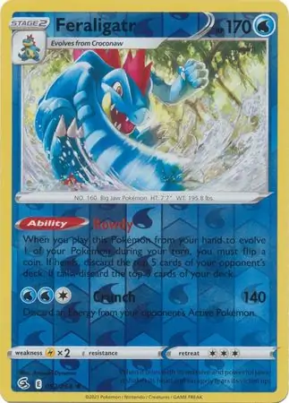 Feraligatr Reverse Holo